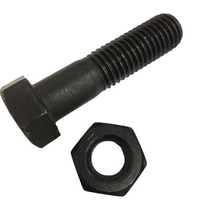 長さ 20mm-300mm H.D.G グレード 8.8 DIN 933 DIN 931 高張力ブラックオキシドヘックスヘッドボルト