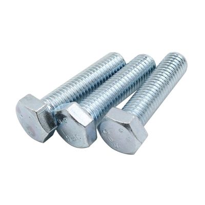 あなたの要求のために,長さ10mm-500mmの8.8グレードのガルバン化六角ボルトとナッツを販売