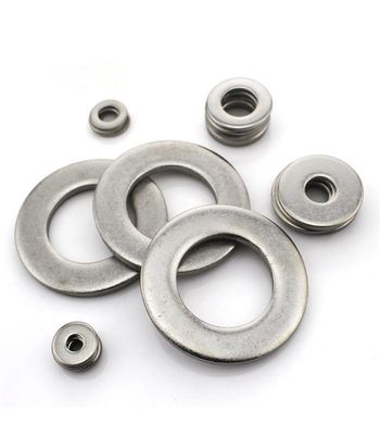 すべてのサイズ ステンレス鋼 DIN 125 大型フラット 洗濯機 鋼 仕上げ 平面 SS304 SS316 A2 A4
