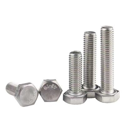 ステンレス鋼 ヘックスボルトとナッツ DIN933 SS304 A2-70 M6 M8 M10 M12 M16 一般産業用