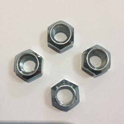 亜鉛黄色染色板付仕上げ M8 M10 M12 M16 DIN標準のための全金属ロックナッツ