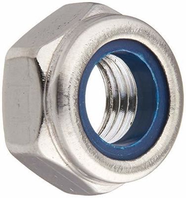 DIN985 DIN982 ガルバネイド M8 M10 M12 ナイロン挿入ロックナッツ メトリックブラックオキシド仕上げ