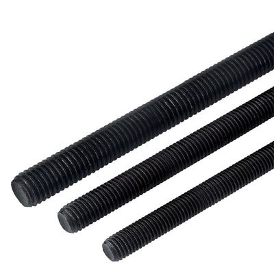 黒亜鉛付黒オキシド DIN938 ストッドボルト 4.8/ 8.8/ 10.9/ 12.9 Ect/