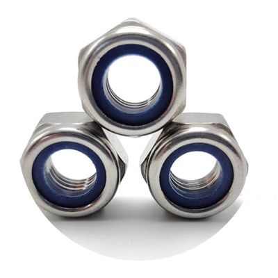 メトリック計測システム ステンレス鋼ナイロン挿入ロックナッツ DIN985 シンプルデザイン