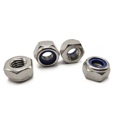 メトリック計測システム ステンレス鋼ナイロン挿入ロックナッツ DIN985 シンプルデザイン