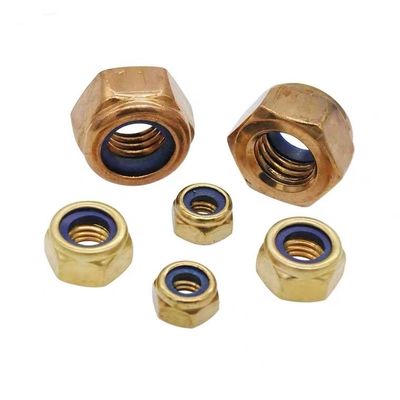 メトリック計測システム ステンレス鋼ナイロン挿入ロックナッツ DIN985 シンプルデザイン