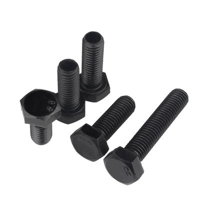 HDG 炭素鋼 ヘックスヘッドボルト 3/8 1/4 5/16 製造 アンシ UNC DIN 4.8 8.8 10.9 12.9