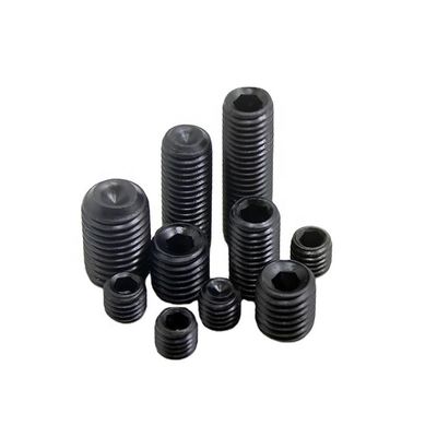 3mm-50mmブラックオキシド フラットエンド ヘクサゴンソケットセット スクリュー DIN 913/DIN 914/DIN 915/DIN 916