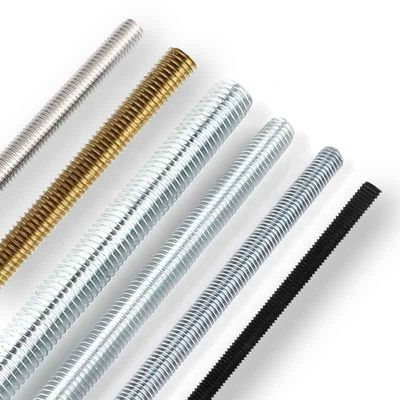 銅炭ステンレス鋼 304 316 A2 A4 Gr 4.8 8.8 純黒 亜鉛付 HDG DIN975 DIN976 ロープ付き棒 M4-M48