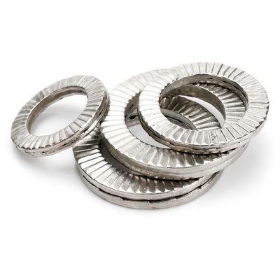 ISO9001 認定 メンメング 双重スタッキング 顔 セルフロック ガスケット DIN25201 白