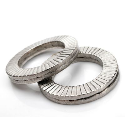 ISO9001 認定 メンメング 双重スタッキング 顔 セルフロック ガスケット DIN25201 白