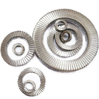 ISO9001 認定 メンメング 双重スタッキング 顔 セルフロック ガスケット DIN25201 白