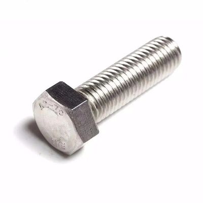 プレート M4-M48 DIN933/931 スタインレスの鋼のヘックスボルト A2-70 A4-70 建設プロジェクト用
