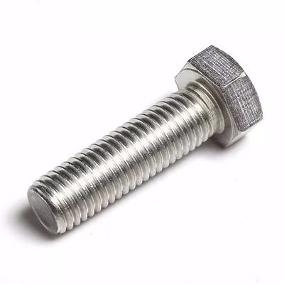 プレート M4-M48 DIN933/931 スタインレスの鋼のヘックスボルト A2-70 A4-70 建設プロジェクト用