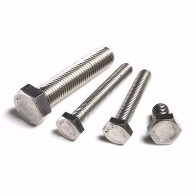 プレート M4-M48 DIN933/931 スタインレスの鋼のヘックスボルト A2-70 A4-70 建設プロジェクト用