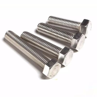 プレート M4-M48 DIN933/931 スタインレスの鋼のヘックスボルト A2-70 A4-70 建設プロジェクト用