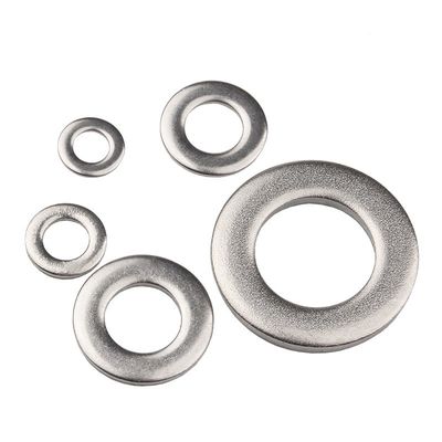 ISO9001 認定 304 不同部品のための不同鋼平面洗濯機 OEMサービス