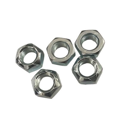 ISO9001 認定 ZINC 仕上げ 安全な固定のための六角点ロックナッツ DIN980V