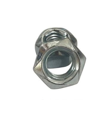 ISO9001 認定 ZINC 仕上げ 安全な固定のための六角点ロックナッツ DIN980V