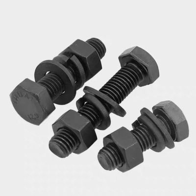 MM10-MM500 ハンダン DIN933 DIN931から平面仕上げヘックスヘッドボルトナッツとウォッシャー