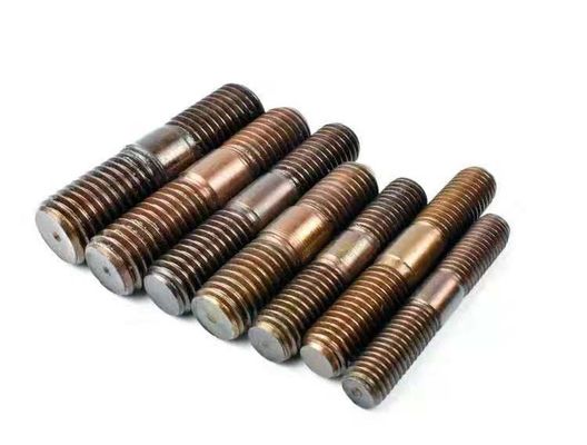 亜鉛仕上げ DIN 標準ストッドボルト ASTM A193 Gr B7 重用アプリケーション