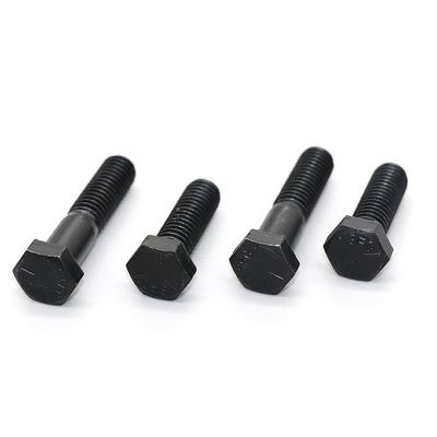 ヘクサゴン ASTM A307 3/8 M28 炭酸鋼 ホットディップ UNC ガルバン化ヘックスヘッドボルトとナッツ