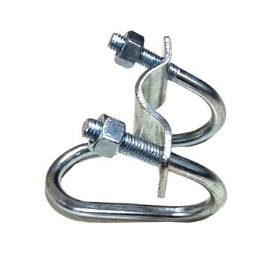 無料サンプル提供 M6-M64 炭素鋼/不?? 鋼のパイプ用Uボルトクランプ