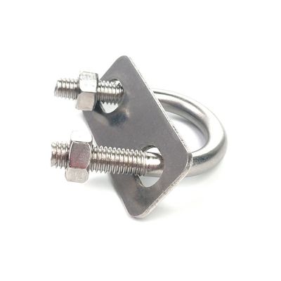 無料サンプル提供 M6-M64 炭素鋼/不?? 鋼のパイプ用Uボルトクランプ