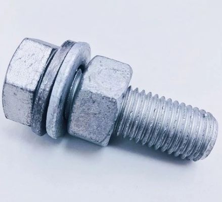 産業級の熱浸し電熱ボルト DIN933 DIN934 耐久性