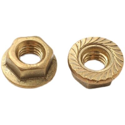M2-M30 平面 304 ステンレス ナイロンロックナッツ DIN6923 重荷用