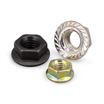M2-M30 平面 304 ステンレス ナイロンロックナッツ DIN6923 重荷用