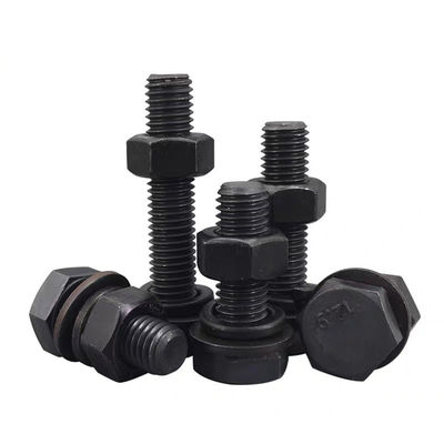 DIN ANSI HDG 工業用フルスレッドヘックスボルト 厚さMM10-MM500