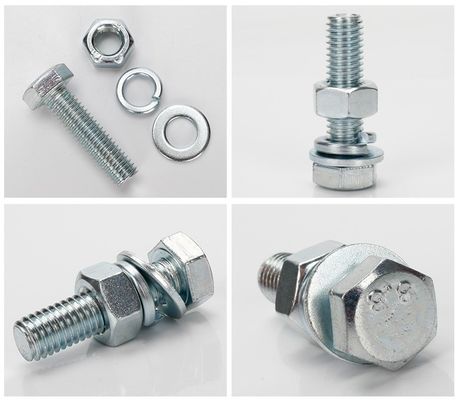 建物の建設 鋼鉄のヘックスボルト 10mm-500mm 建物の長さ