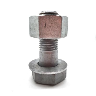 M16 HDGヘックスヘッド電気ボルトとヘックスナッツと洗濯鋼級8.8/6.8ブラックオキシド
