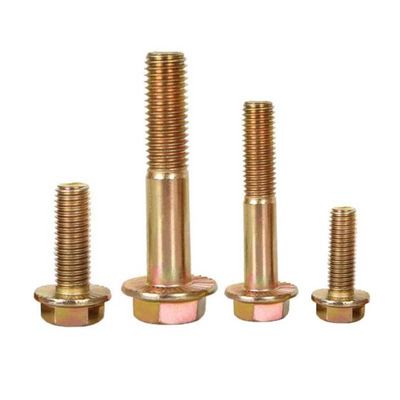 12.9 グレード 黄色 亜鉛 塗装 DIN6921 ヘックス ヘッド フレンズ ボルト M10 M12 M6 建築用