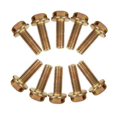 12.9 グレード 黄色 亜鉛 塗装 DIN6921 ヘックス ヘッド フレンズ ボルト M10 M12 M6 建築用