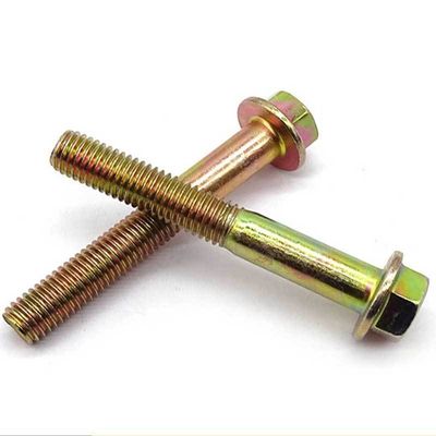 12.9 グレード 黄色 亜鉛 塗装 DIN6921 ヘックス ヘッド フレンズ ボルト M10 M12 M6 建築用