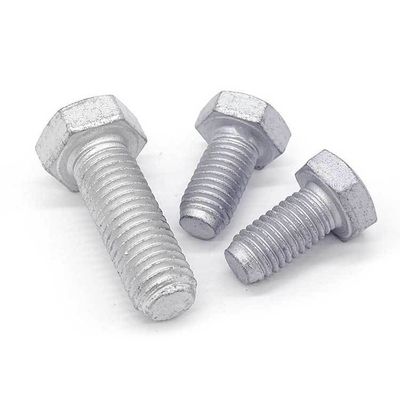 高強度 HDG ホットディップガルバン化 DIN933 DIN931 鋼材用六角六角ボルト