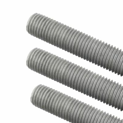 304ステンレス鋼 全スロードスクリュー棒 DIN975 ホットディップガルバンストラペゾイド棒