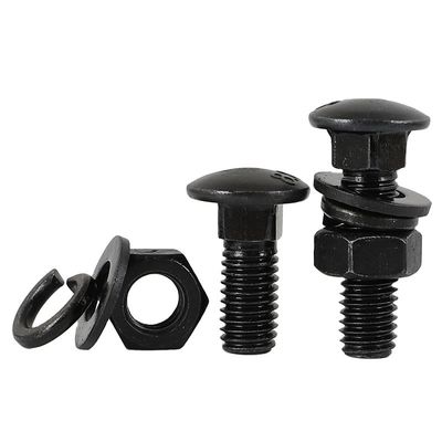 304 ステンレス鋼 半丸頭 キャリッジ ボルト M6-M16 DIN603 グレード 8.8 цинク