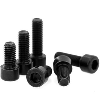 グレード 4.8/8.8/10.9/12.9 黒色六角螺栓 DIN912 M6-M36用の円筒型ヘッドボルト